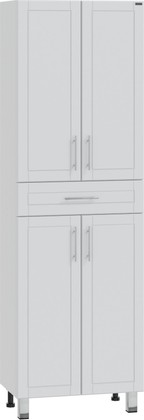 Шкаф-пенал Санта Дублин 600x1900x300, 1 ящик, белый 523002