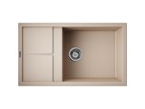 Кухонная мойка Omoikiri Sumi 86-SA с крылом, tetogranit, бежевый 4993648