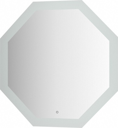 Зеркало Evoform Ledshine 100x100, LED-подсветка, сенсорный выключатель, нейтральный белый свет BY 2607