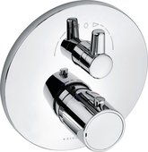 Термостат для ванны и душа Kludi Zenta Sl встраиваемый, 2 потребителя, хром 388300545
