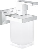 Дозатор для жидкого мыла Grohe Allure Brilliant, стекло, настенный, хром 40494000