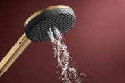 Ручной душ Hansgrohe Alive Select S 125 3jet EcoSmart, шлифованная бронза 24511140