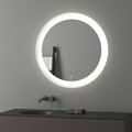 Зеркало Evoform Ledshine d80, с подсветкой, нейтральный белый свет, сенсорный выключатель BY 2625