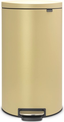 Мусорный бак Brabantia FlatBack+, 30л, минерально-золотой 119583