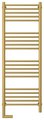 Полотенцесушитель электрический Сунержа Богема 2.0, прямая, 1200x400, МЭМ слева, матовое золото 032-5204-1240