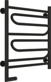 Полотенцесушитель электрический Сунержа Элегия 2.0 600x500, МЭМ левый, чёрный матовый 31-5218-6050