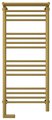 Полотенцесушитель электрический Сунержа Богема 2.0, с полкой, 1000x400, МЭМ слева, состаренная латунь 051-5206-1040