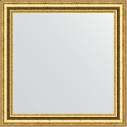 Зеркало Evoform Definite 660x660 в багетной раме 67мм, состаренное золото BY 0786