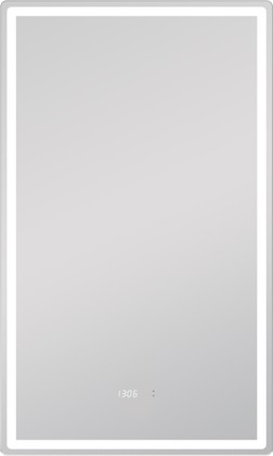 Зеркало Vigo Roberta Luxe 600x1000 LED-подсветка, подогрев, бесконтактный выключатель, часы, диммер 293