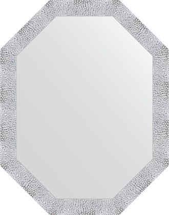 Зеркало Evoform Polygon 720x920 в багетной раме 70мм, чеканка белая BY 7280