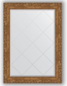 Зеркало Evoform Exclusive-G 750x1020 с гравировкой, в багетной раме 85мм, виньетка бронзовая BY 4185