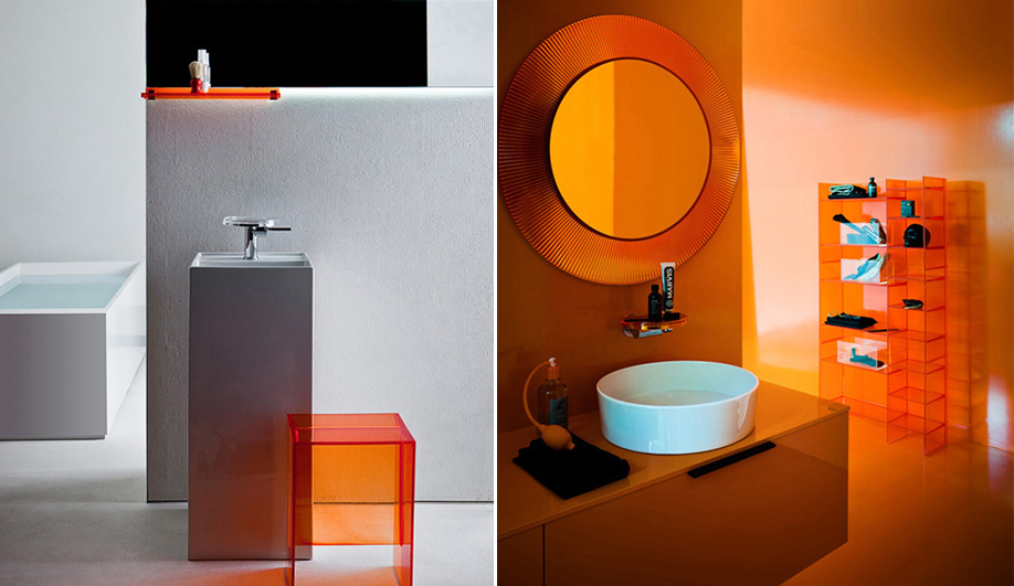 Интерьер ванной комнаты от Laufen и Kartell - 2014. Вариант А